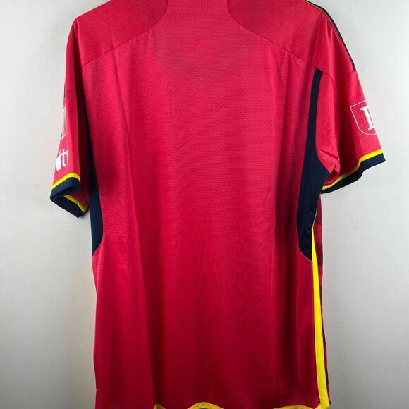 MLS St. Louis City SC Adidas 2023 CITY Kit AUTHENTIC Red Jersey Mens LARGE NWT - Picture 2 of 9